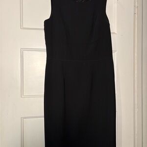 Ann Taylor Classic Black Midi Dress